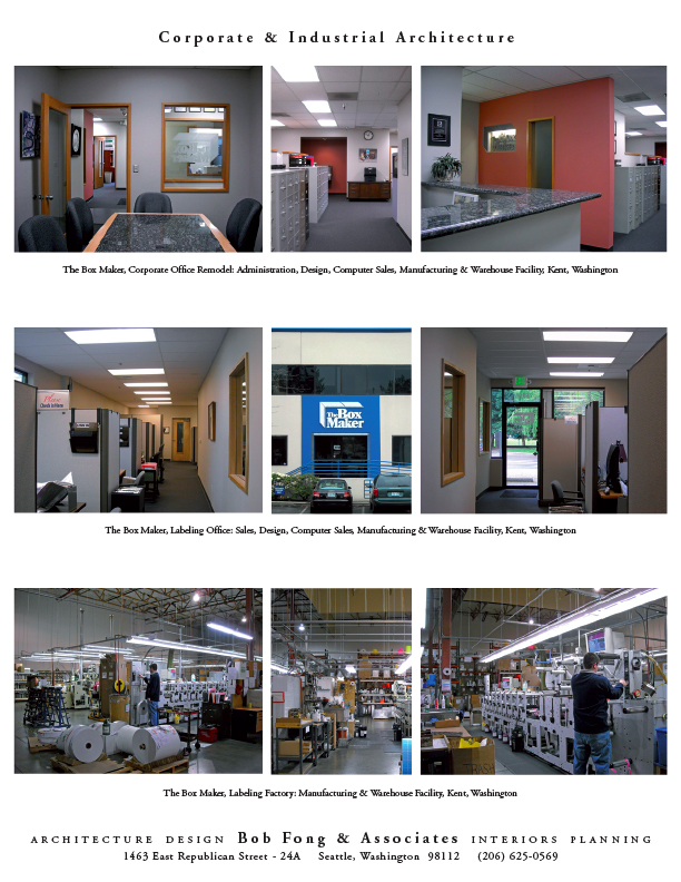 photo grid of industrial work